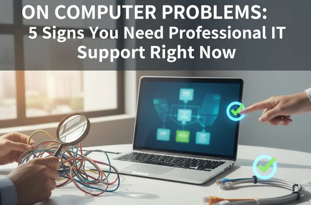 Stop Wasting Money on Computer Problems: 5 Signs You Need Professional IT Support Right Now