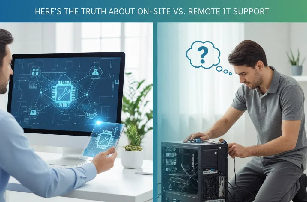 Is Remote Computer Repair Really Effective? Here's the Truth About On-Site vs. Remote IT Support